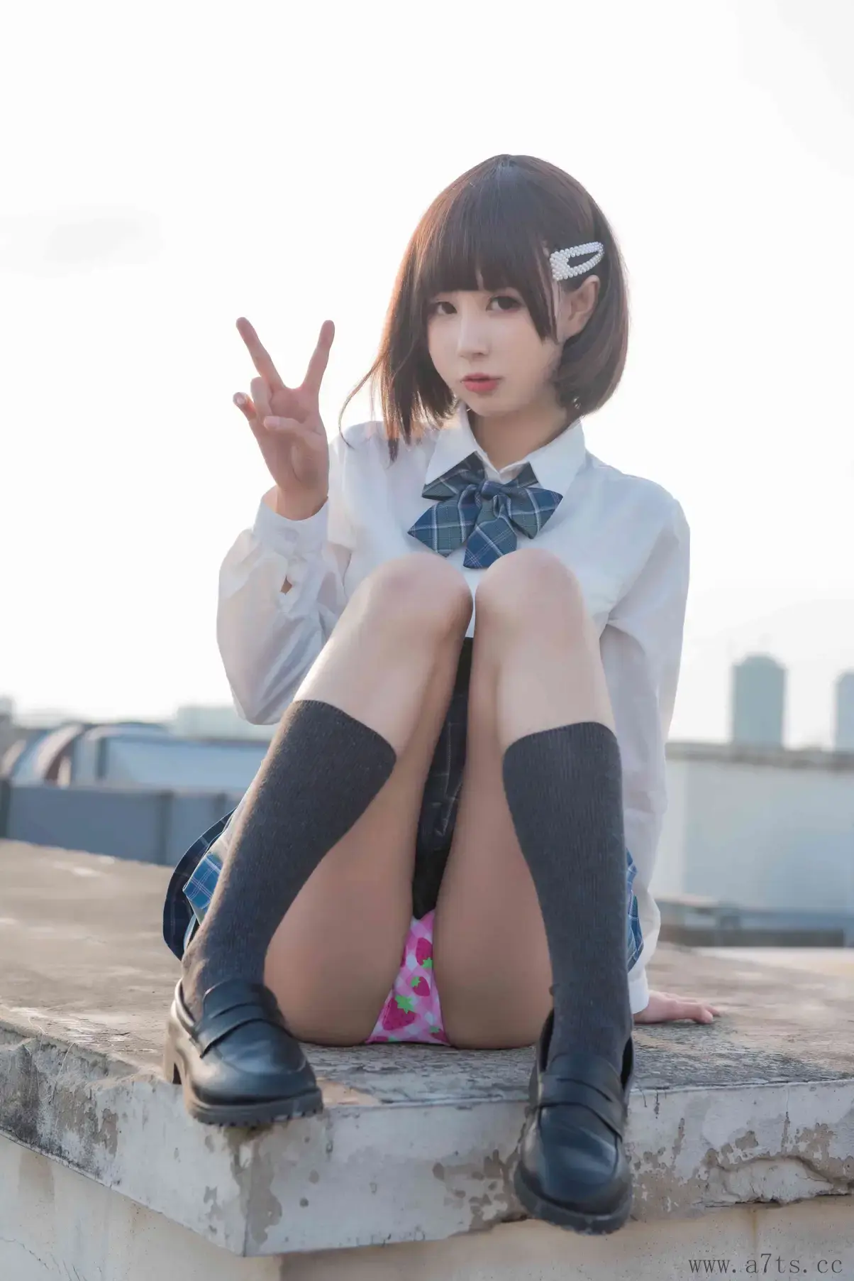 西园寺南歌的学生装